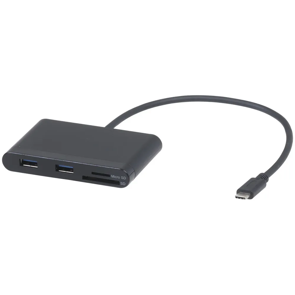 USB 3.0 TypeC Hub and Card Reader with Power Delivery Jaycar New Zealand