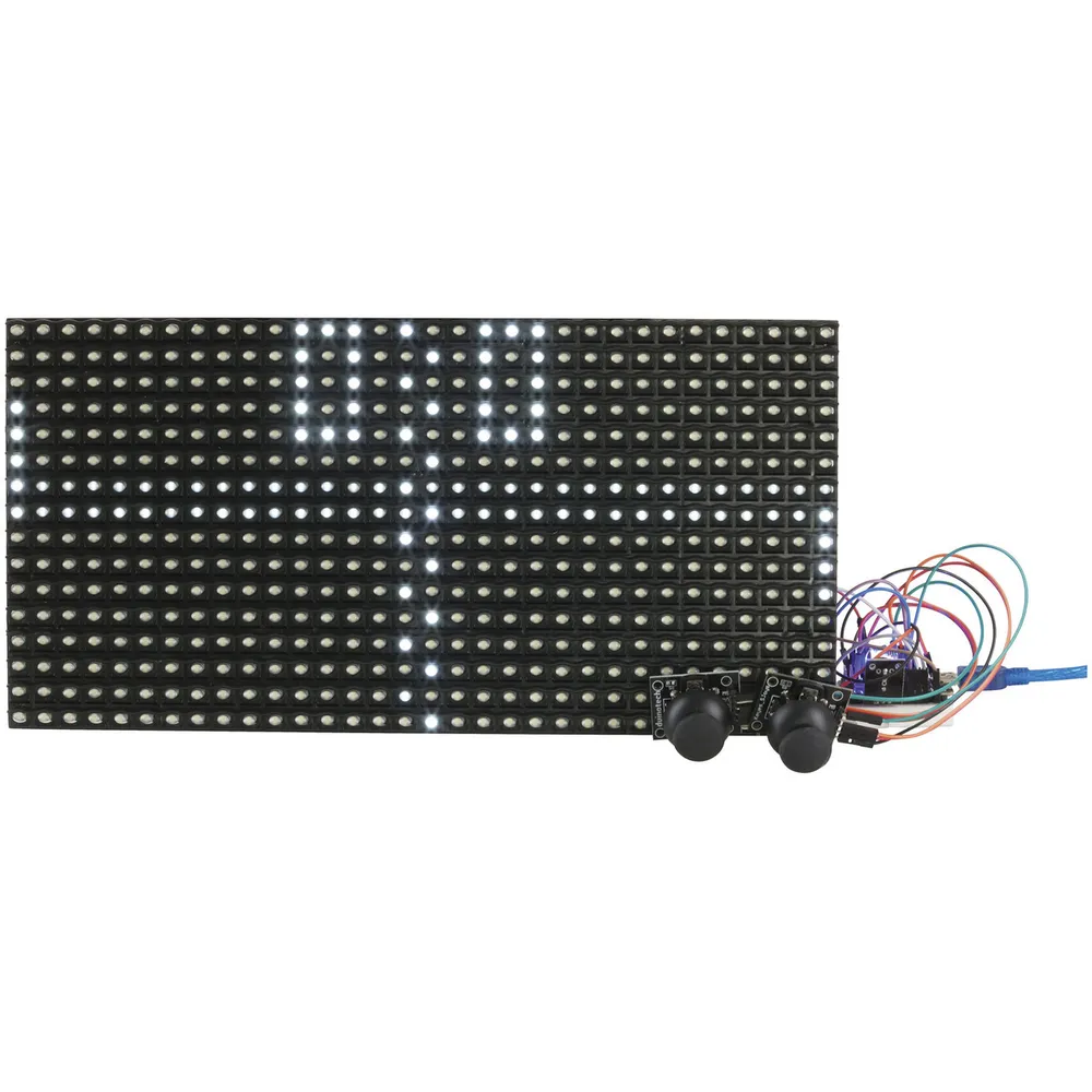 White LED Dot Matrix Display for Arduino | Jaycar Australia