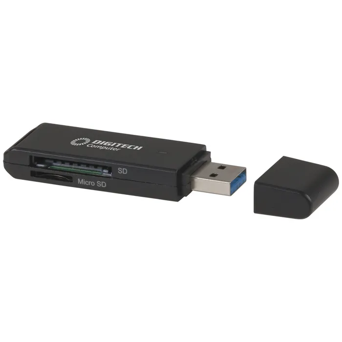 Compact USB3.0 SD/MicroSD Card Reader Jaycar New Zealand
