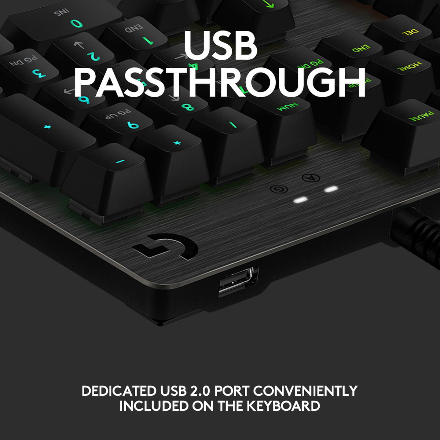 Logitech G512 Carbon LIGHTSYNC RGB Mechanical Gaming Keyboard With GX 