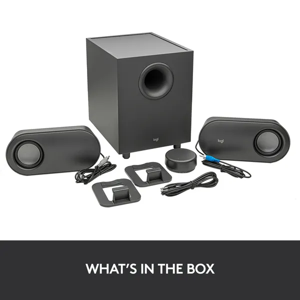 Logitech® Z407 Bluetooth® Graphite Computer Speakers with subwoofer and ...