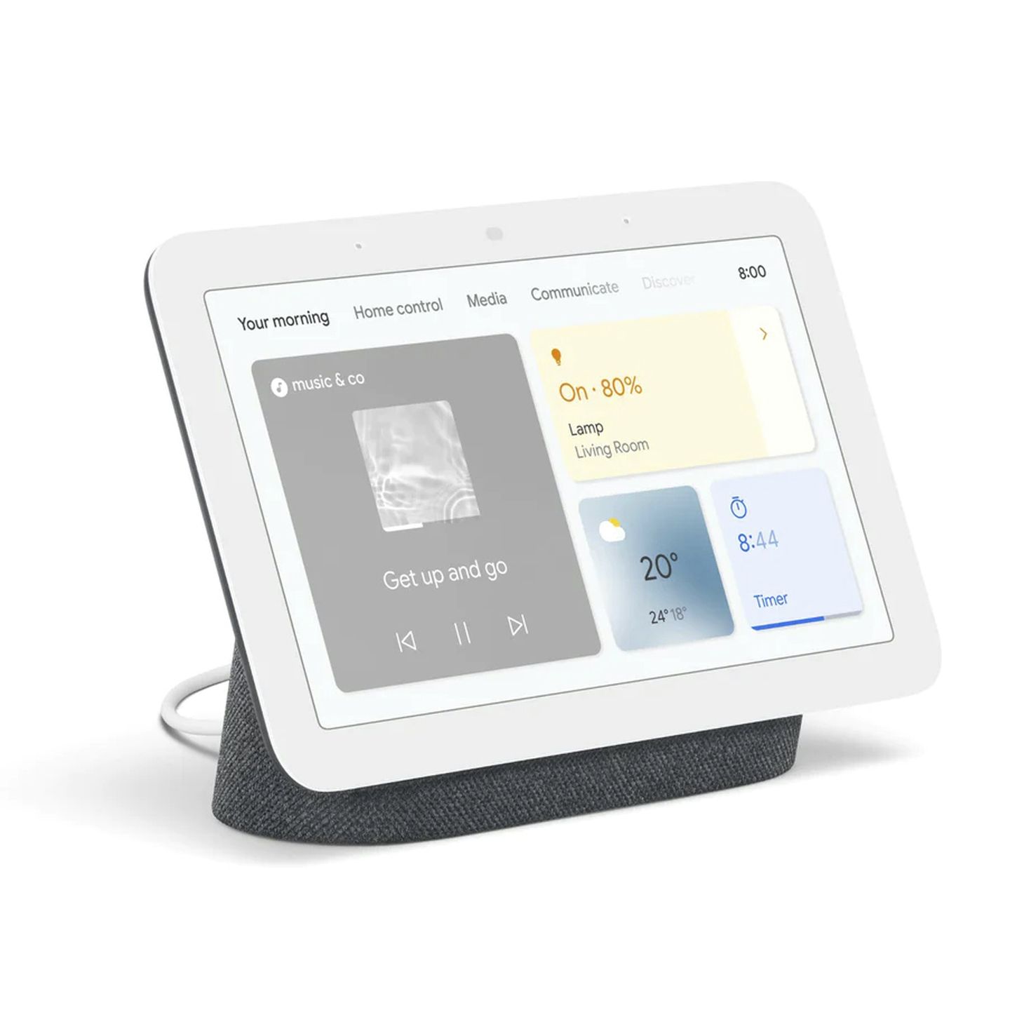 Google Nest Hub 2nd Gen Smart Home Display - Charcoal