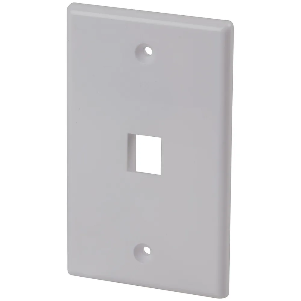 Keystone Wall Plate Single White Jaycar Australia