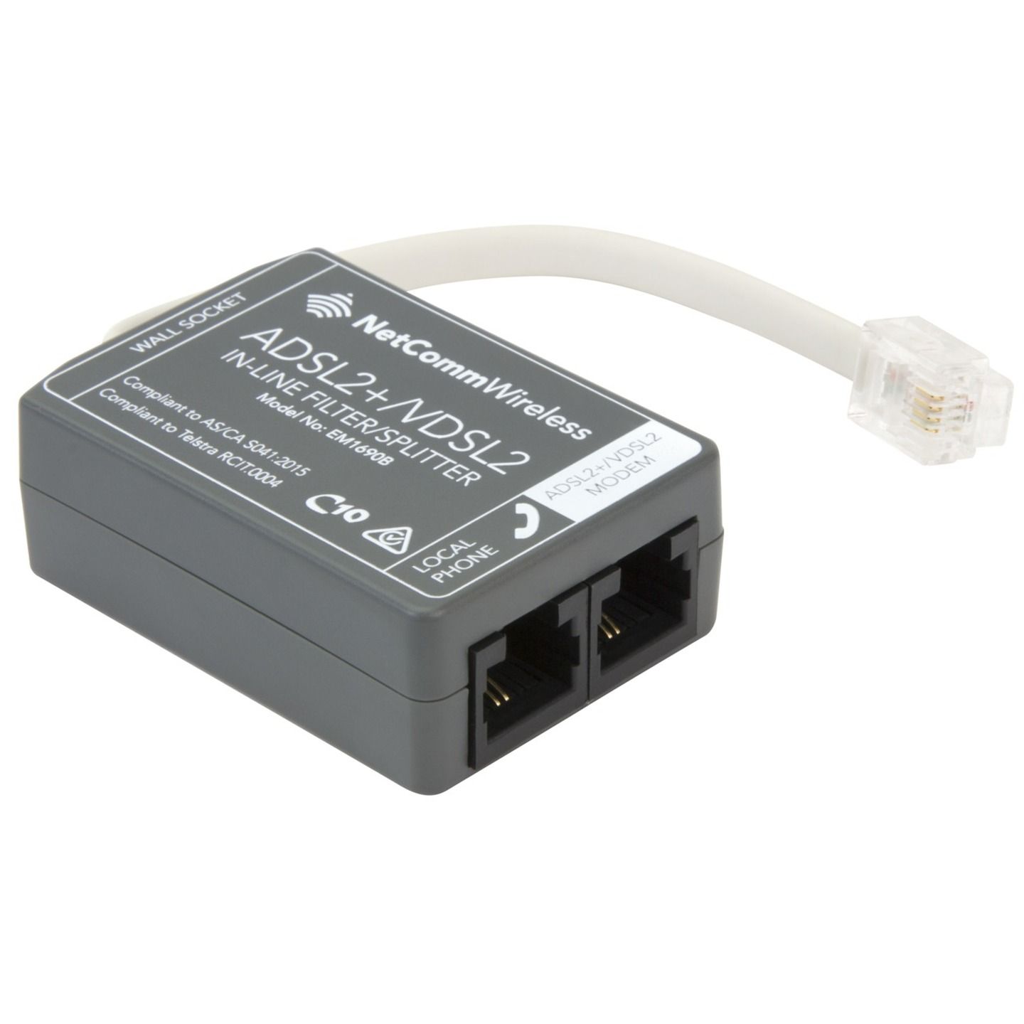 VDSL/ADSL In-Line Splitter / Filter