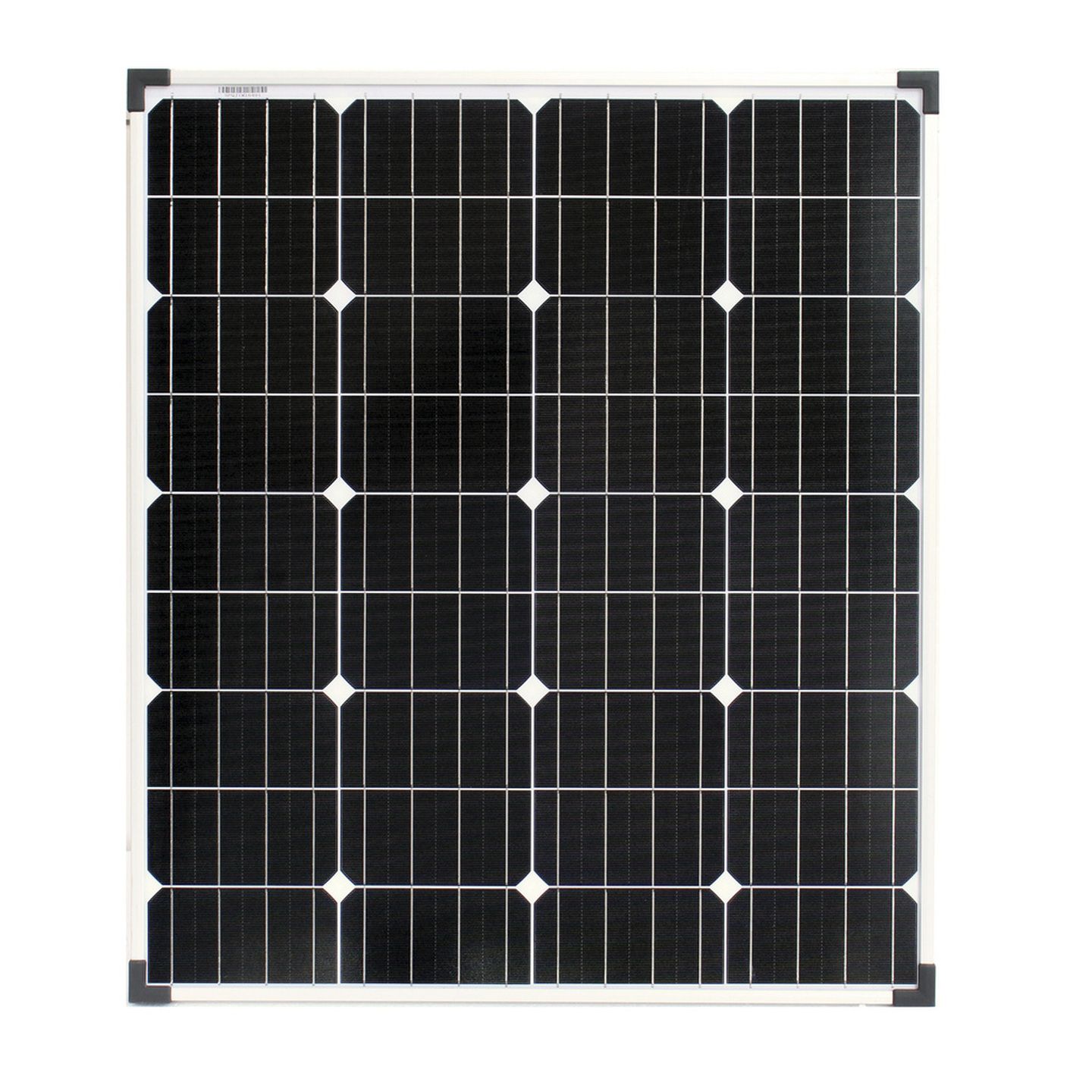 12V 80W Monocrystalline Solar Panel With Lead